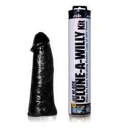 Clone A Willy Jet Black Vibrator