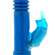 Deep Stroker Rabbit Vibrator Blue