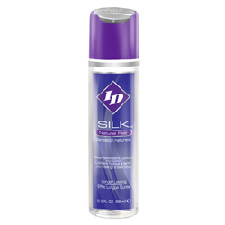 ID Silk Natural Feel Water based Lubricant 2.2floz/65mls